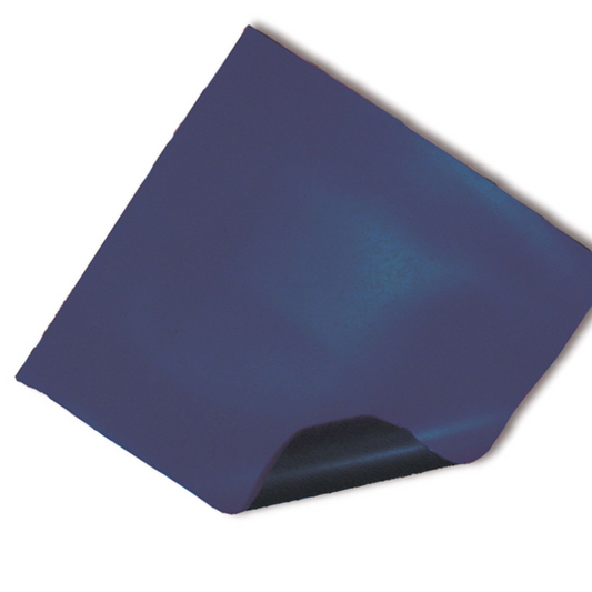 Tessuto in PVC blu 30 x 30 cm per gommoni