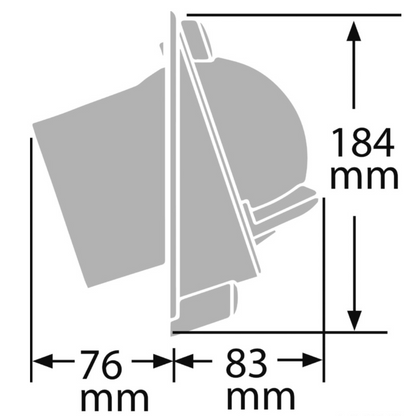 Bussola Navigator Sail 4,1/2" (Ø 114mm)