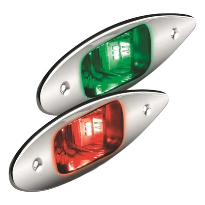 Luci di via laterali a incasso rossa e verde LED 12V CE