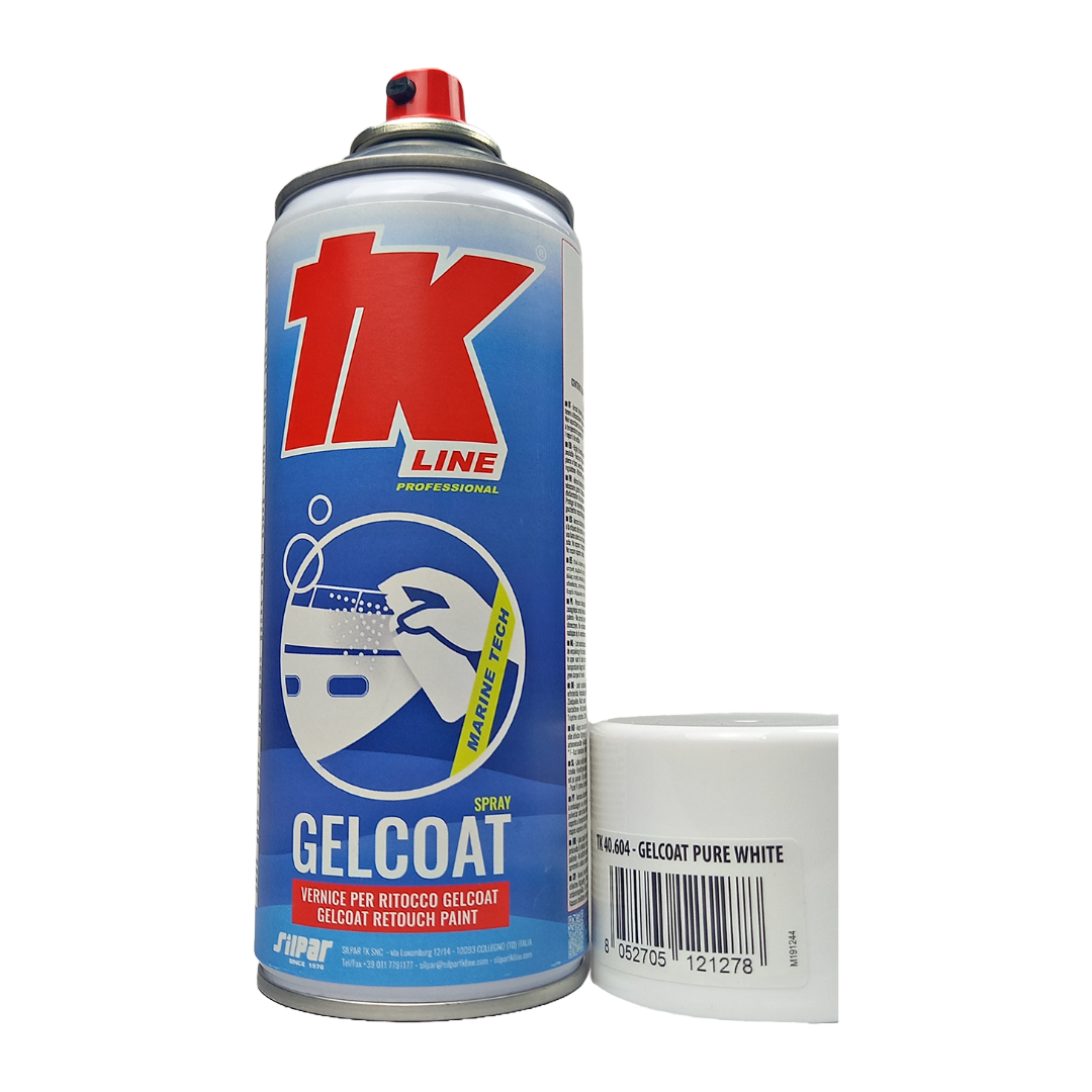 Gelcoat Spray bianco puro TKline