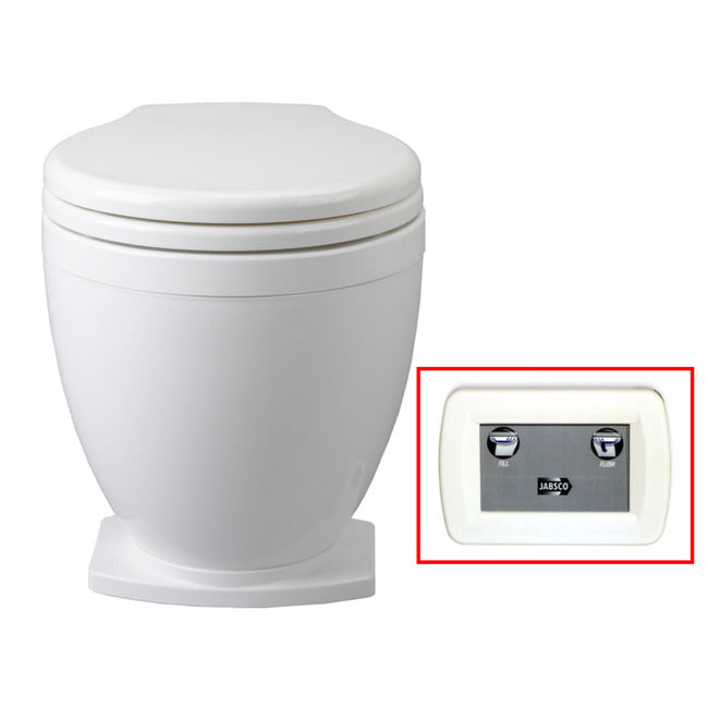 WC elettrico Jabsco Lite flush 12V con pannello