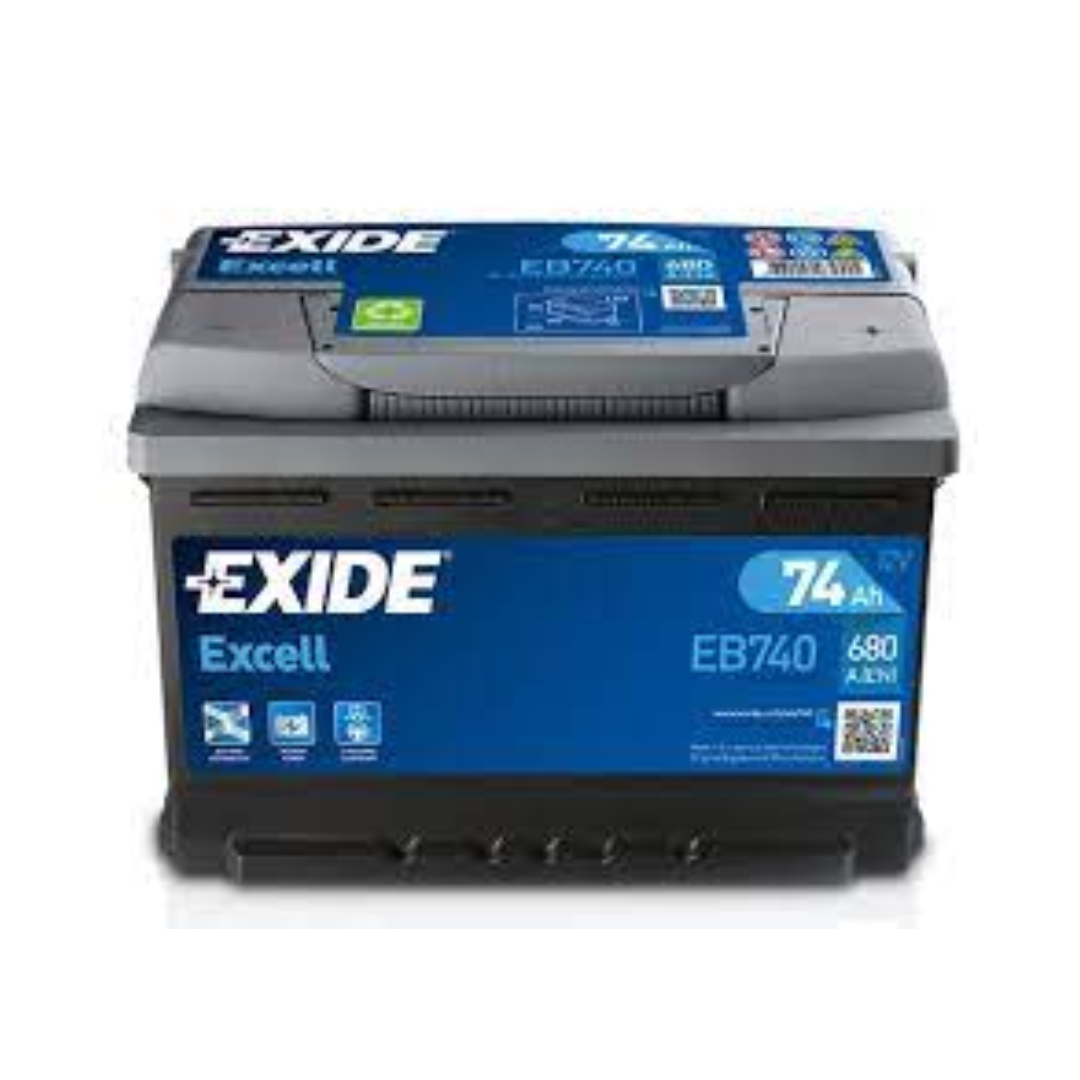 Batteria Exide 74 Ah (680 Ah)