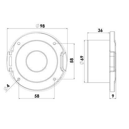 Box doccia innesto rapido carico acqua 3/4' maschio