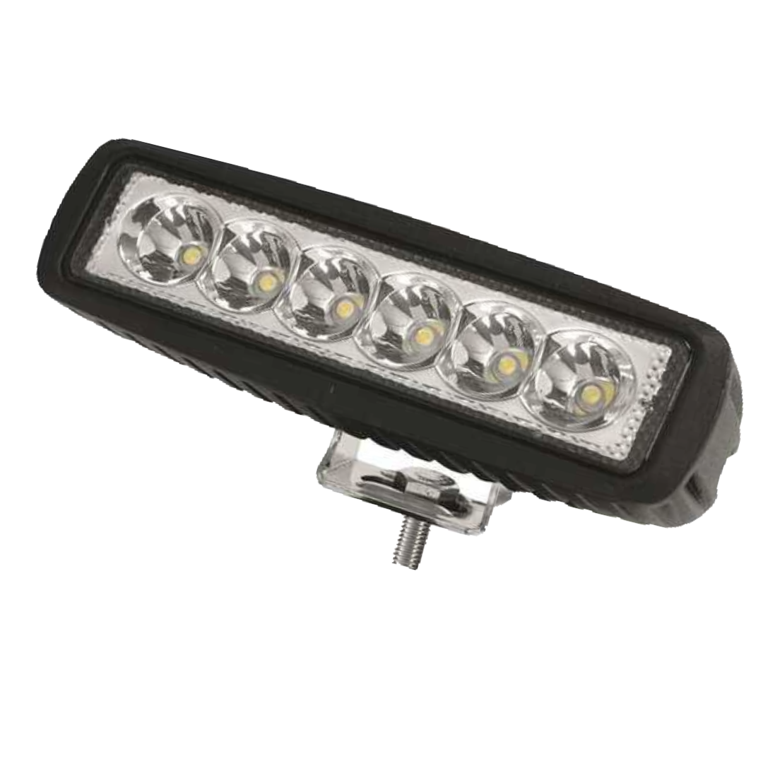 Faro impermeabile LED 18 Watt nero 12-24V