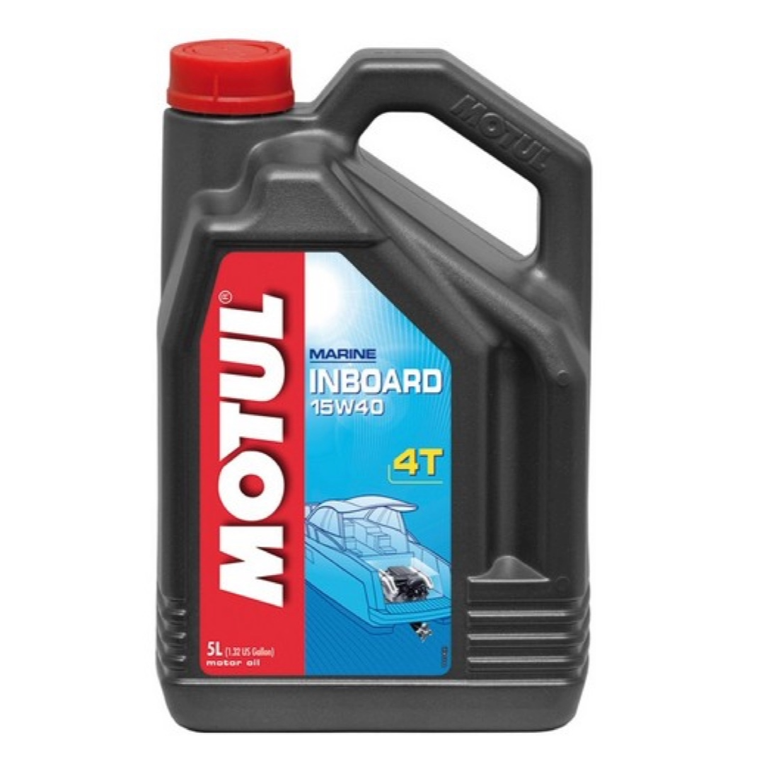 Olio Motul 15W-40 per entrobordo 4T 5 Lt