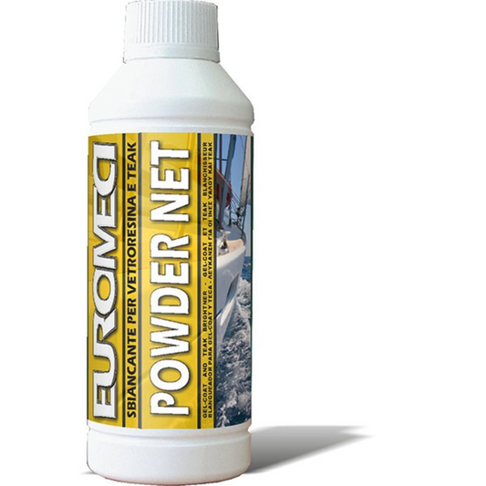 Powder net sbiancante per teak e vetroresina in polvere 750g