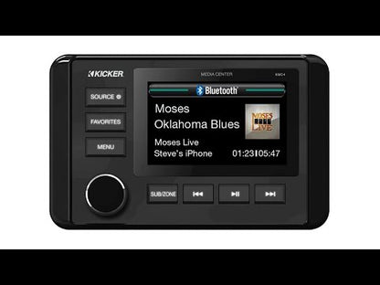 Stereo marino ricevitore Kicker KMC4 LCD Color 3"