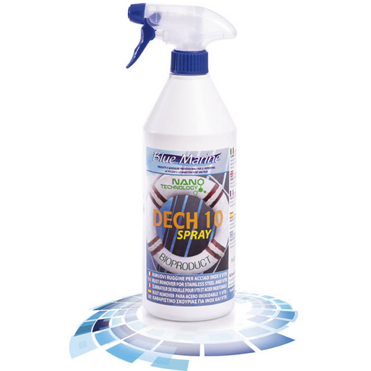 BLUE MARINE [DECH 10 Spray]  - Rimuovi ruggine per acciaio inox - 750 gr