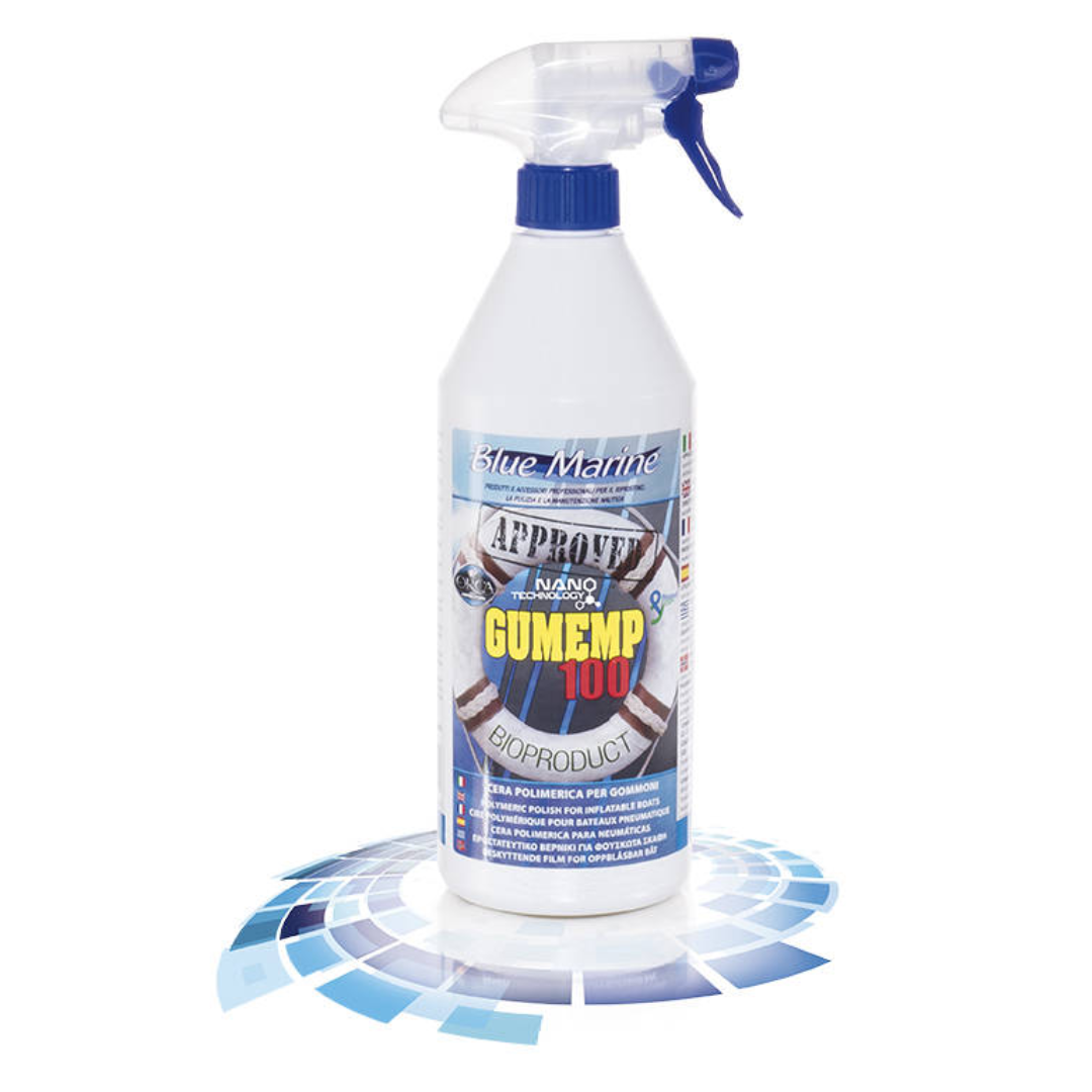 BLUE MARINE [GUMEMP 100]  - Cera polimerica per gommoni - 750 ml