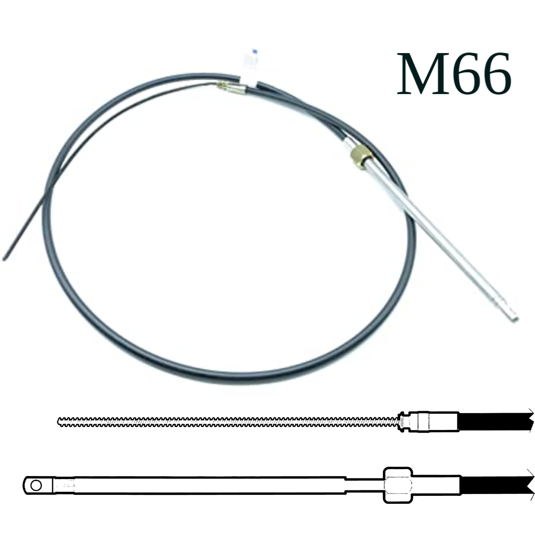 Monocavo T02 Timoneria M66 12 piedi (FT)