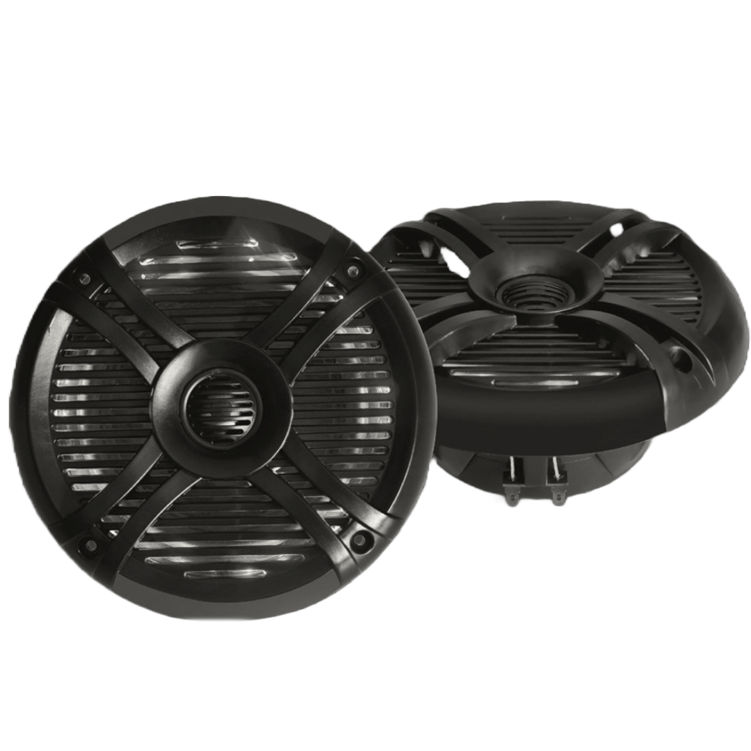 Casse stereo waterproof CrossBlack a due vie 80W 5,25'