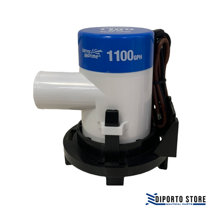 Pompa di sentina 12V, 1100 Gph (69 Lt/min)