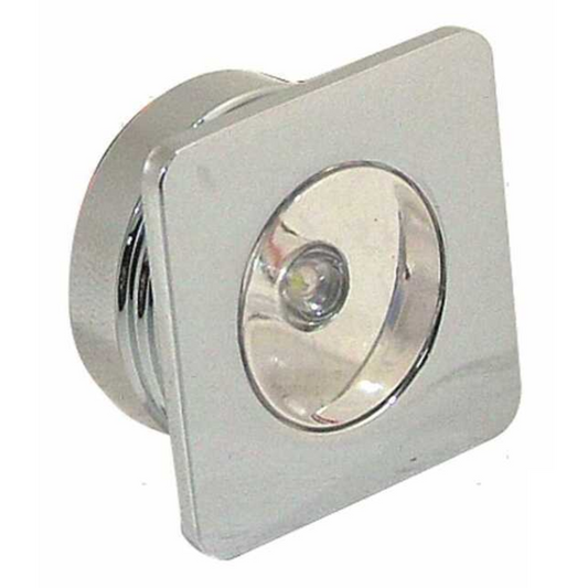 Luce di cortesia Flush Chrome LED 12V