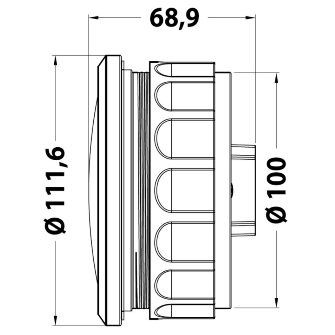 Display digitale multifunzione LCD