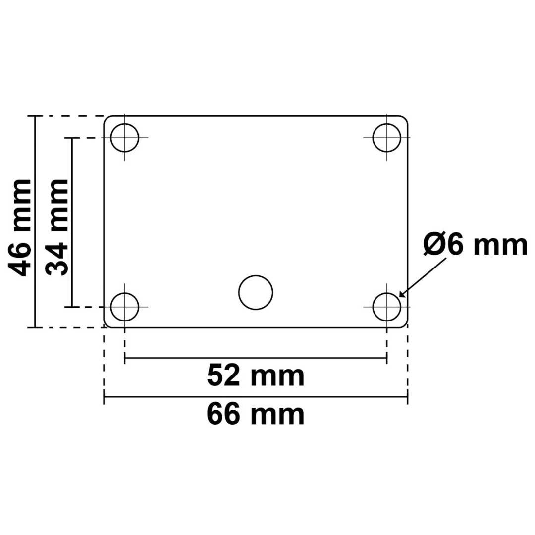 Fanale 12V 360° asta estraibile 100 cm a parete bianco