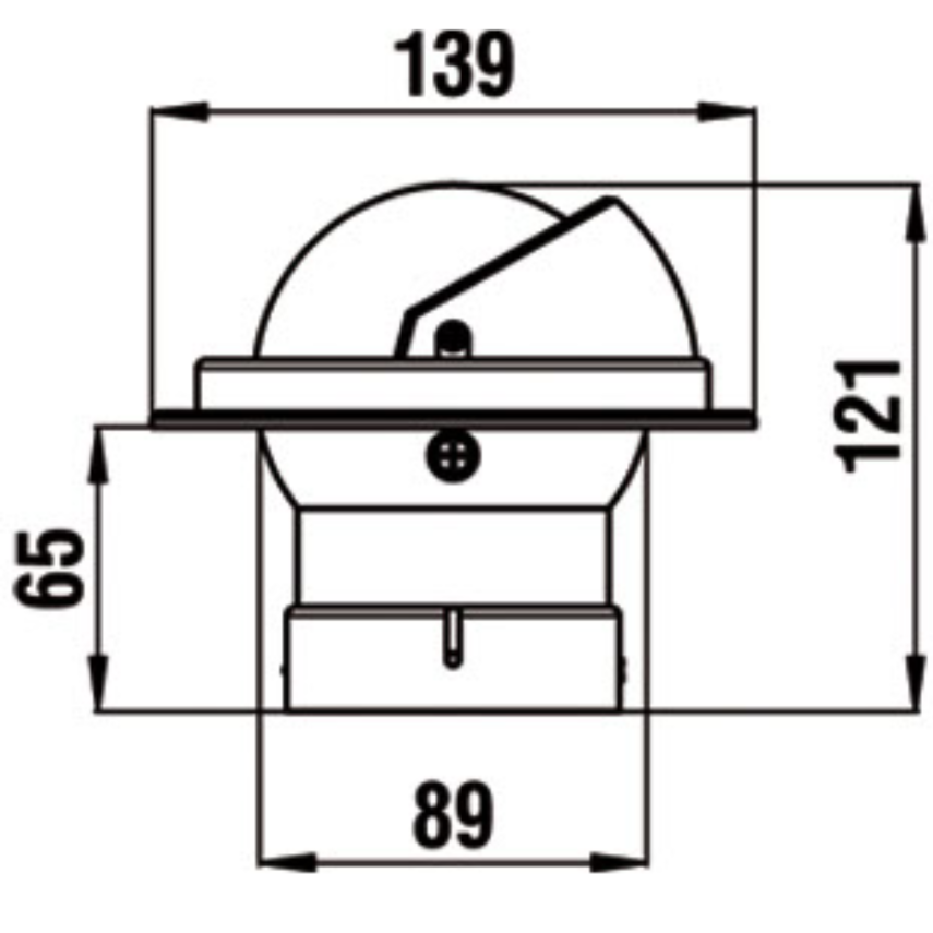 Bussola Tattica Zenith BZT 3" (Ø 80 mm)